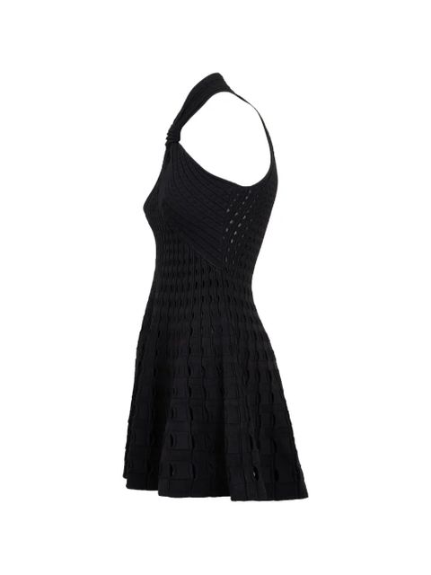 Simkhai eyelet-knit mini dress - Black
