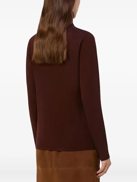Max Mara turtleneck sweater - Red