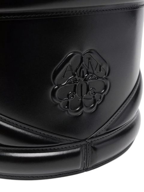 Alexander McQueen The Soft Curve bucket bag - Black - zdjęcie produktu nr 2