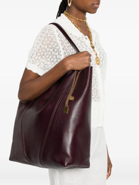 Chloé Spin chain-detail tote bag - Purple - zdjęcie produktu nr 2