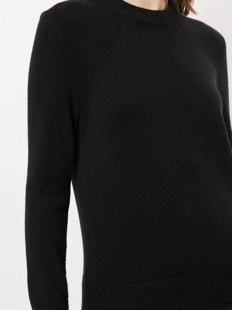 Proenza Schouler raglan sleeves eco cashmere jumper - Black
