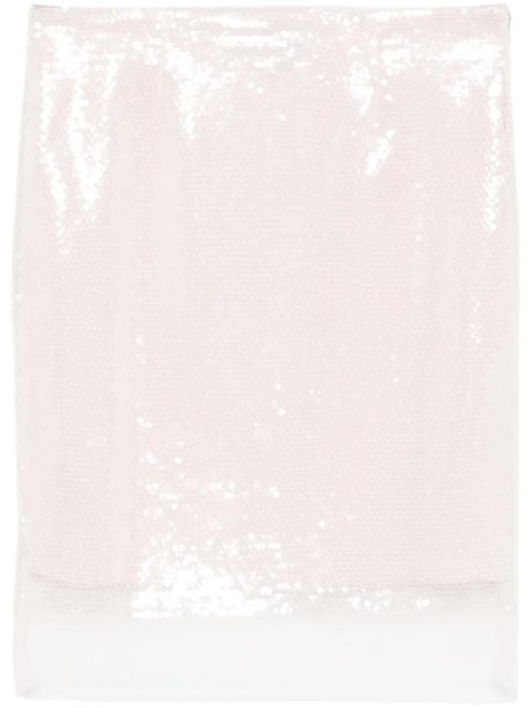 ROTATE BIRGER CHRISTENSEN sequinned mini skirt - Pink - zdjęcie produktu nr 2