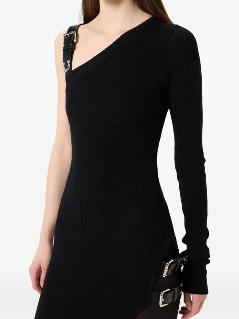 Blumarine asymmetric dress - Black