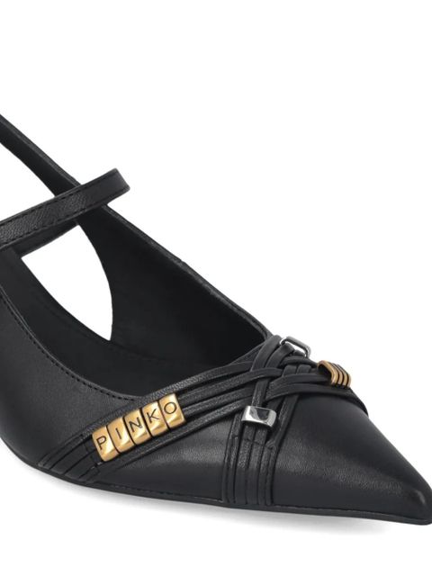 PINKO criss-cross slingback pumps - Black