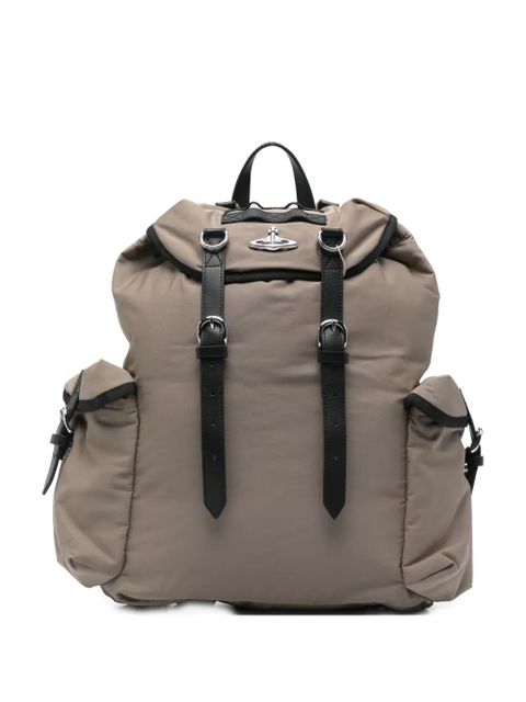 Vivienne Westwood green backpack - Neutrals - zdjęcie produktu nr 1