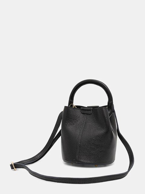 Answear.LAB torebka skórzana kolor czarny - zdjęcie produktu nr 2