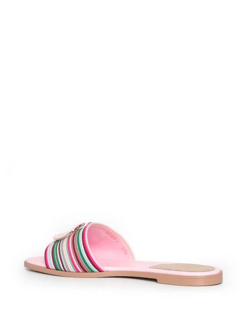 Valentino Garavani VLogo Signature slides - Pink