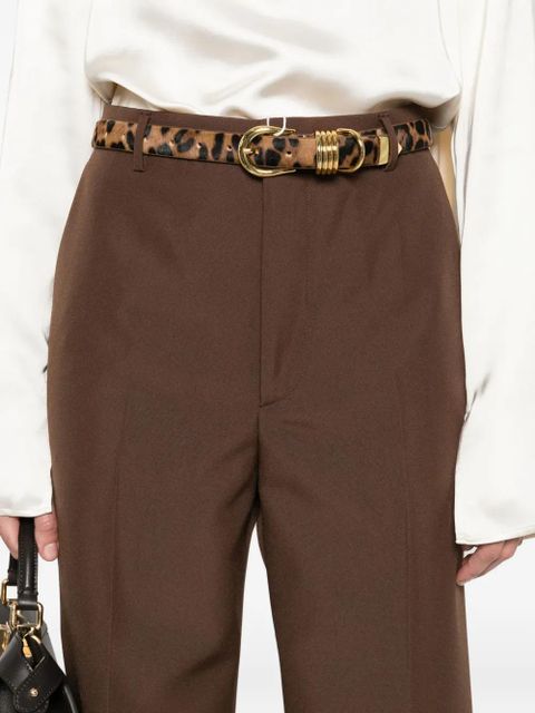Gucci pressed-crease trousers - Brown