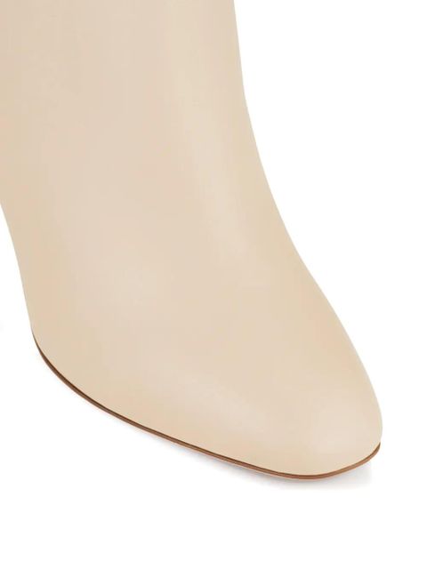 Aquazzura almond toe knee-high boots - Neutrals