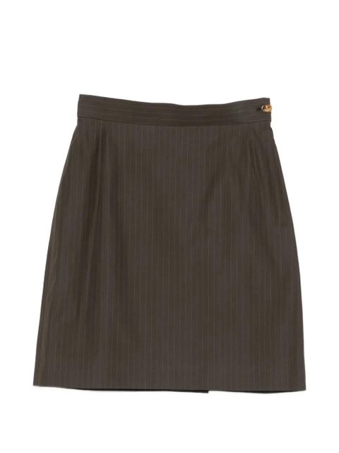 Vivienne Westwood pinstripe mini skirt - Green - zdjęcie produktu nr 1