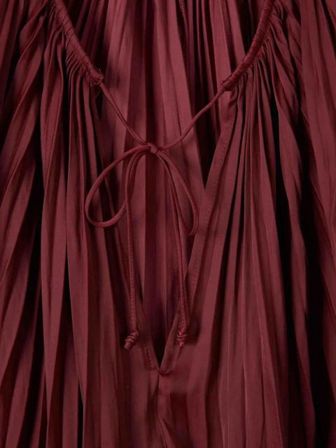 Ulla Johnson Electra long-sleeves blouse - Red