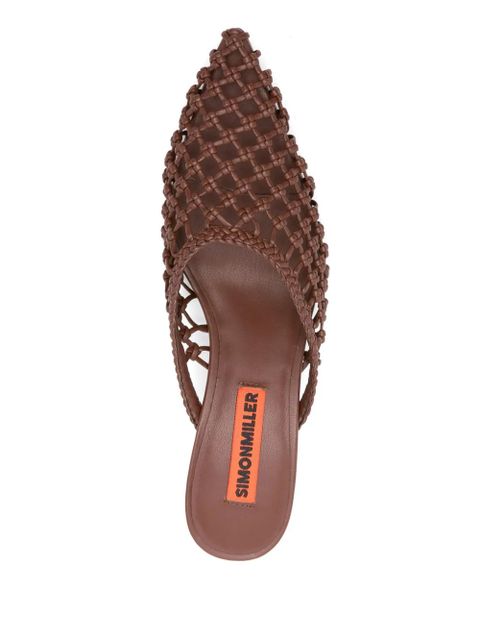 Simon Miller 60mm Knotted Gala mules - Brown