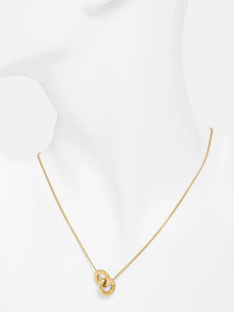 EDBLAD naszyjnik pozłacany Chunky Eternal 127919