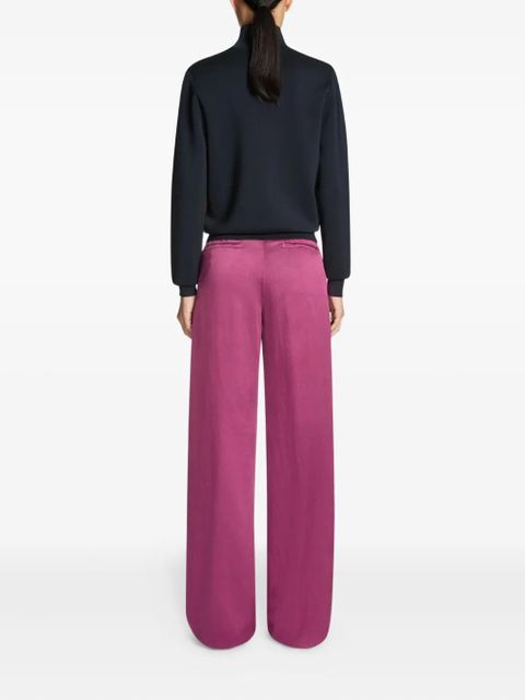 DRIES VAN NOTEN zipped checked jacket - Blue