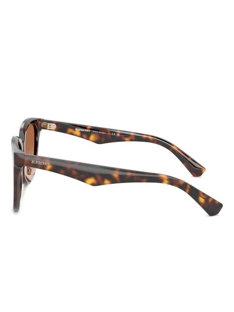Burberry Eyewear tortoiseshell square-frame sunglasses - Brown - zdjęcie produktu nr 2