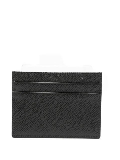 Dolce & Gabbana logo-plaque leather card holder - Black - zdjęcie produktu nr 2