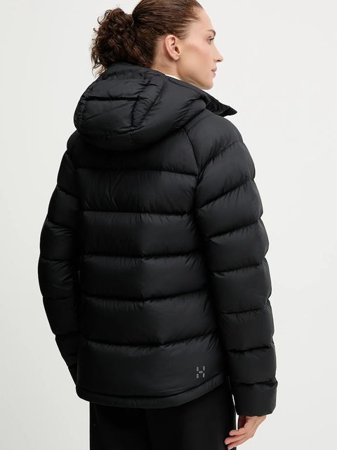 Haglöfs kurtka puchowa Rosson Down damska kolor czarny zimowa 607468