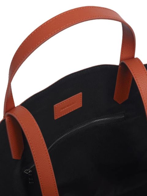 Zadig&Voltaire Z XL printed leather tote bag - Orange