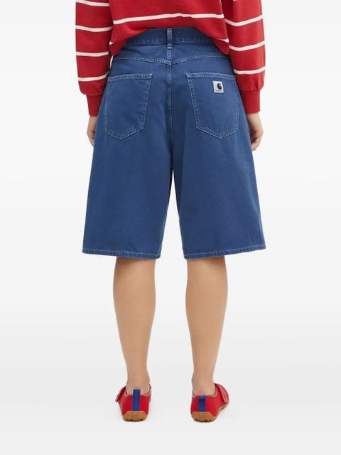 Carhartt WIP Brandon cotton shorts - Blue - zdjęcie produktu nr 2