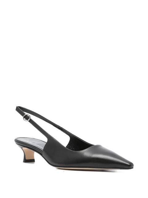 Aeyde 35mm Catrina slingback pointed-toe pumps - Black - zdjęcie produktu nr 2