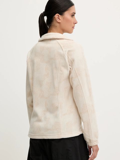 Columbia bluza sportowa Benton Springs kolor beżowy wzorzysta 2021771