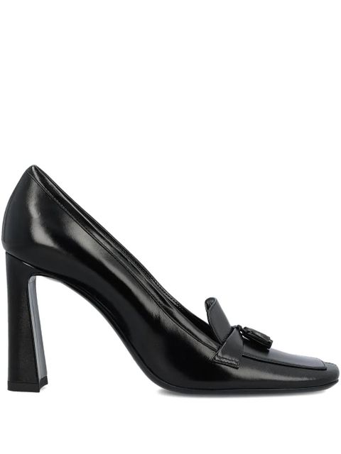 Saint Laurent 90mm Chloé tasselled square-toe pumps - Black - zdjęcie produktu nr 1
