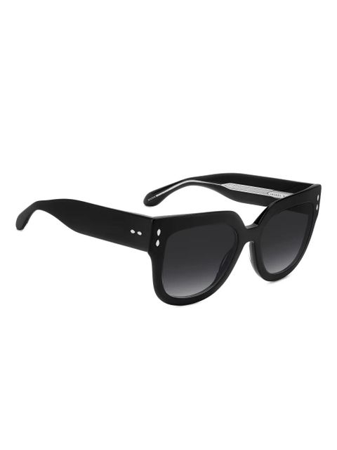 Isabel Marant Eyewear square-frame sunglasses - Black - zdjęcie produktu nr 2