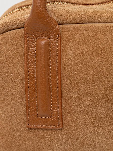 Answear.LAB torebka skórzana kolor brązowy