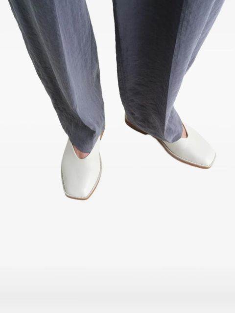 LEMAIRE Ballerina ballet flats - White