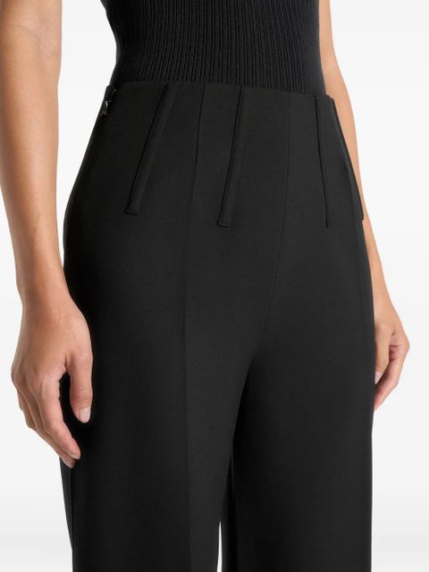 Manière De Voir Rafaela corset waist tailored trousers - Black