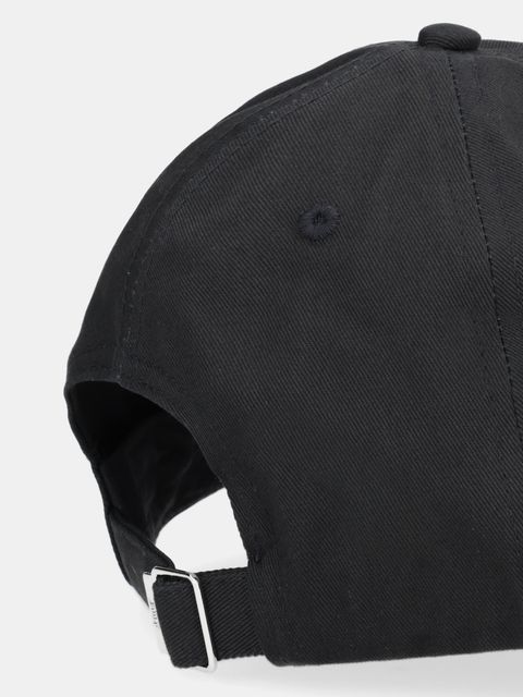 Juicy Couture czapka z daszkiem bawełniana Dog Crest kolor czarny JCAWH126702 - zdjęcie produktu nr 2