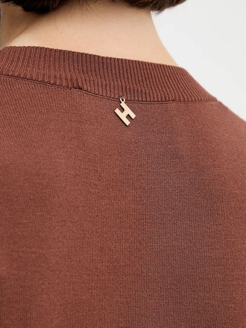 Silvian Heach kardigan LIKOPIO damski kolor brązowy lekki GPA25383CD