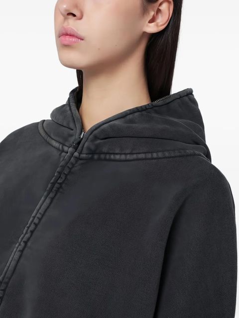 ENTIRE STUDIOS zip-fastening hoodie - Black
