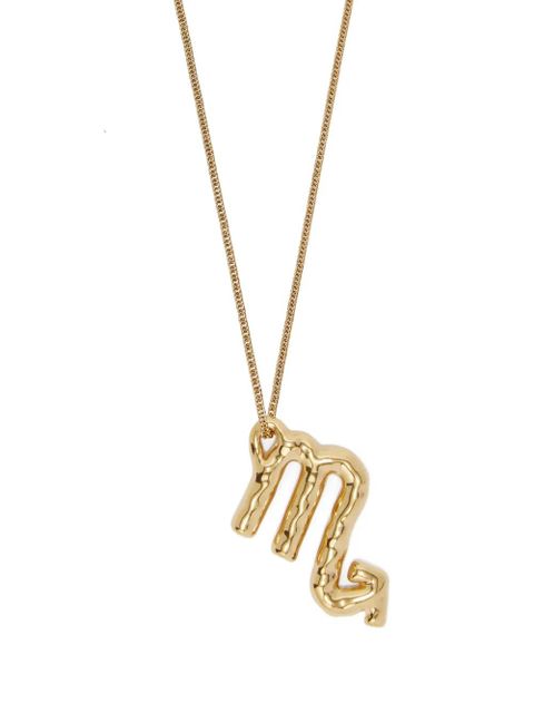 Jil Sander zodiac-sign pendant necklace - Gold - zdjęcie produktu nr 2