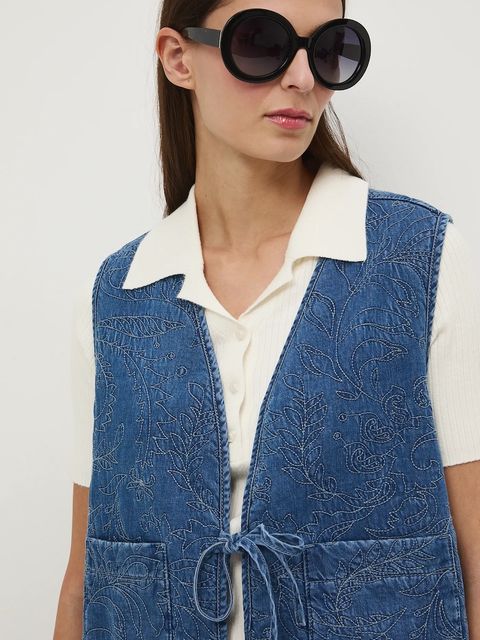 Medicine kamizelka jeansowa