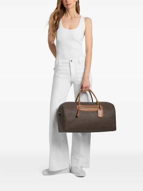 Michael Kors large Jet Set travel bag - Brown