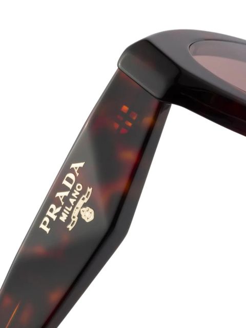 Prada Eyewear Symbole sunglasses - Brown