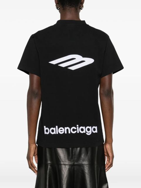 Balenciaga logo T-shirt - Black