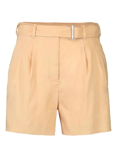 Simkhai Fletcher pleated belted shorts - Yellow - zdjęcie produktu nr 1