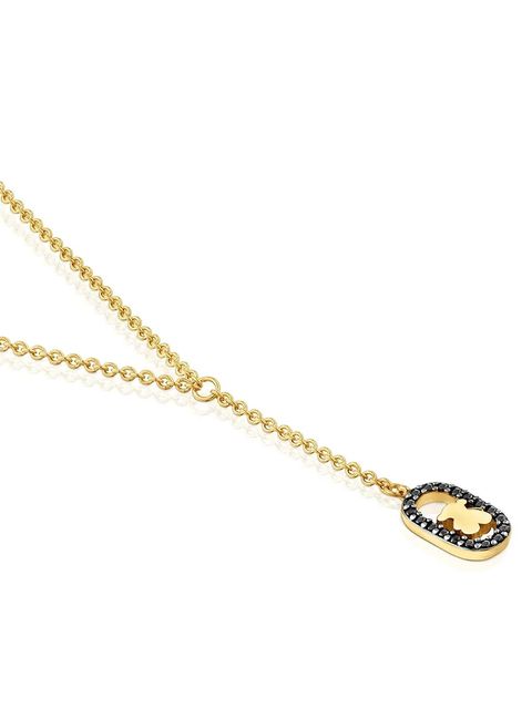 Tous naszyjnik srebrny pozłacany