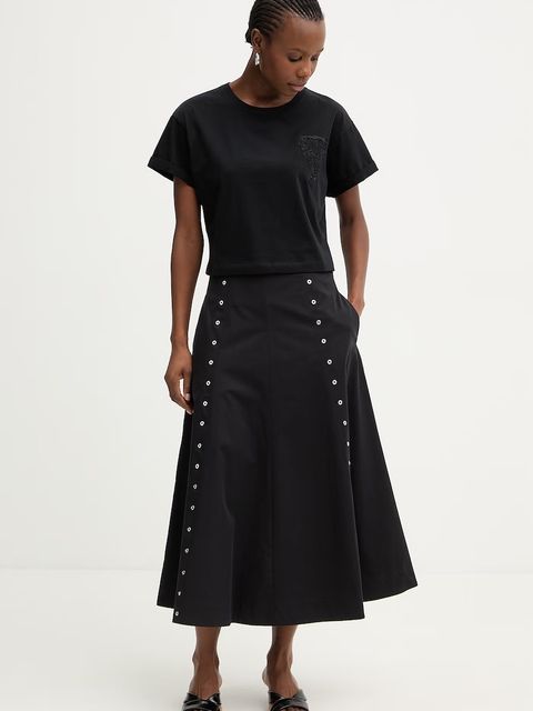 Twinset t-shirt oversize damski bawełniany - zdjęcie produktu nr 1