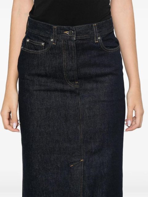 LouLou de Saison Rona midi skirt - Blue