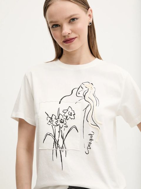 Desigual t-shirt bawełniany PARAGUAY - zdjęcie produktu nr 1