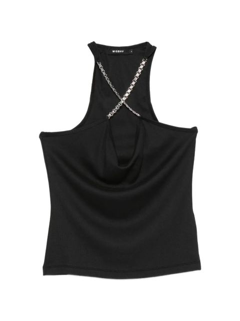 MISBHV chain halter-neck top - Black - zdjęcie produktu nr 1