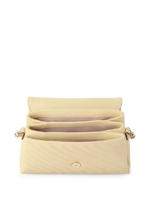 Jimmy Choo Avenue Curve quilted shoulder bag - Neutrals