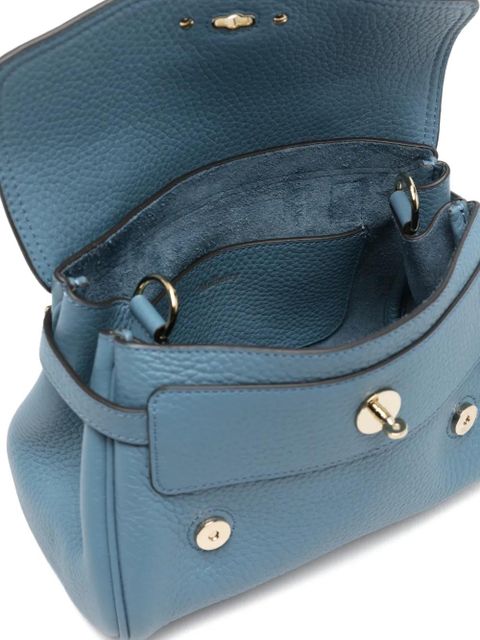Mulberry mini Alexa braided crossbody bag - Blue