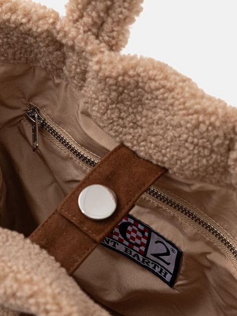 MC2 Saint Barth torebka kolor brązowy COL0032