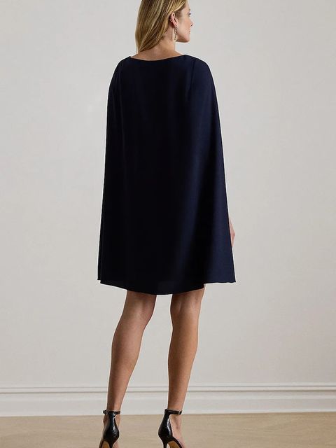 Lauren Ralph Lauren sukienka kolor granatowy midi dopasowana 253980921 - zdjęcie produktu nr 2