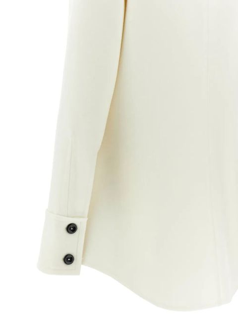 Jil Sander wool coat - White