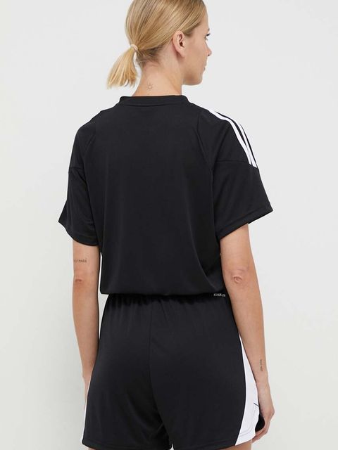 adidas Performance kombinezon treningowy Tiro 24 kolor czarny z dekoltem okrągłym IK7576